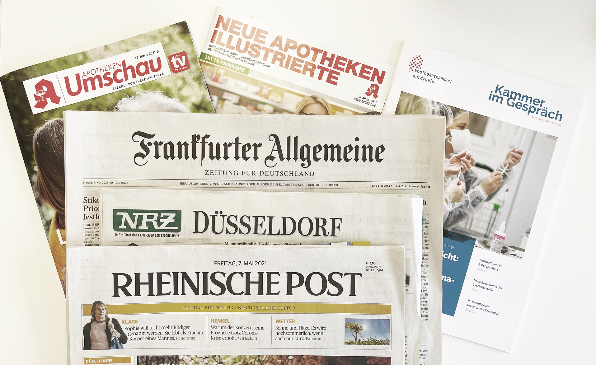 Pressestelle der AKNR - Print-Produkte