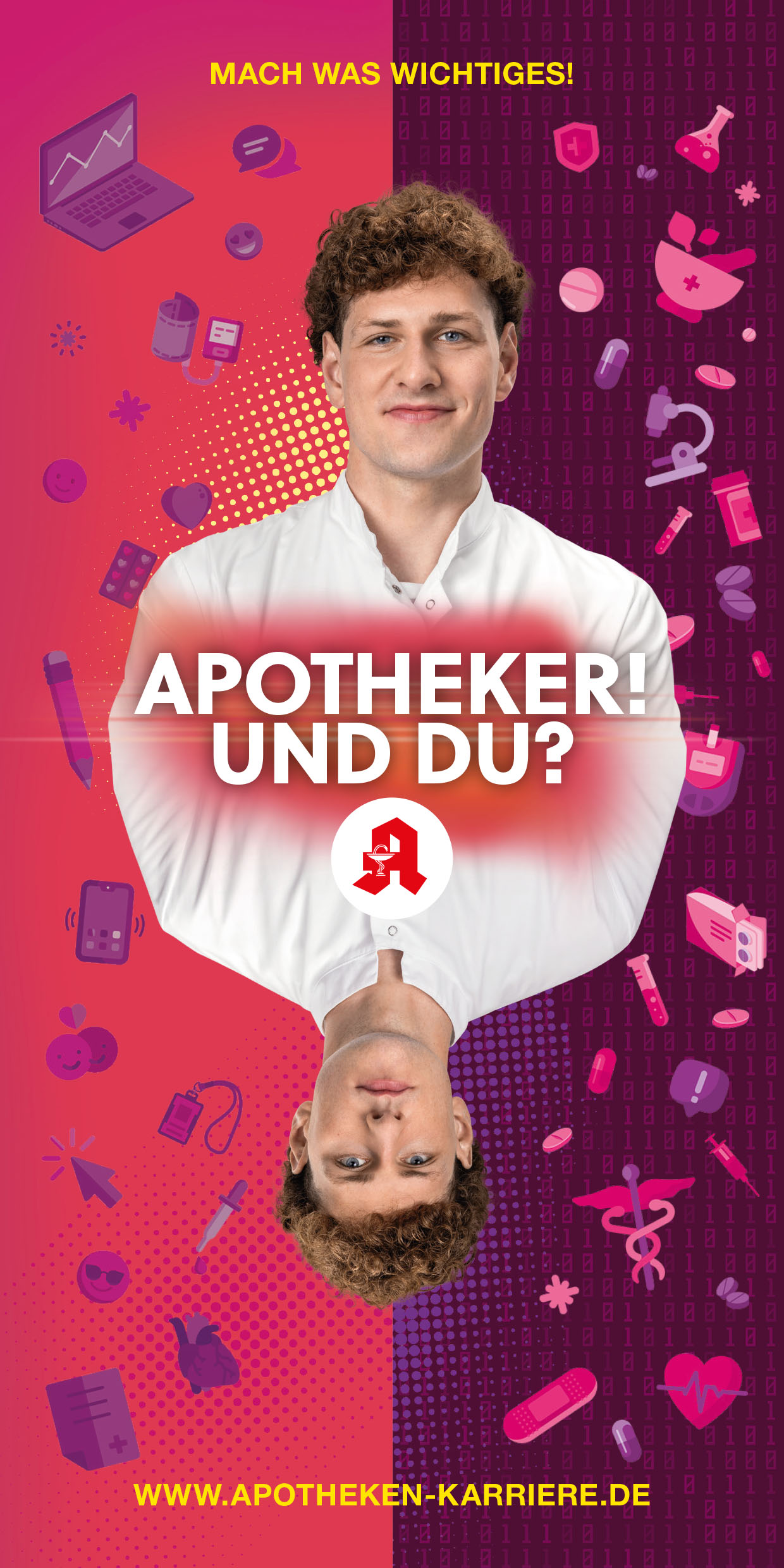 Titelseite des Apotheker Info-Flyers