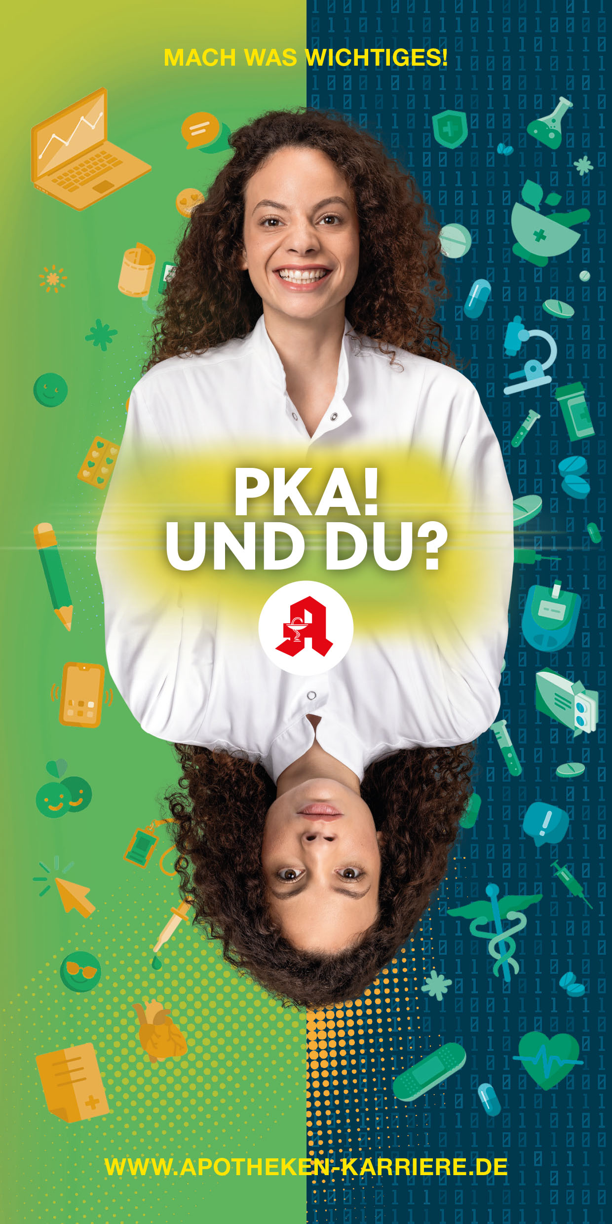 Titelseite des PKA Info-Flyers