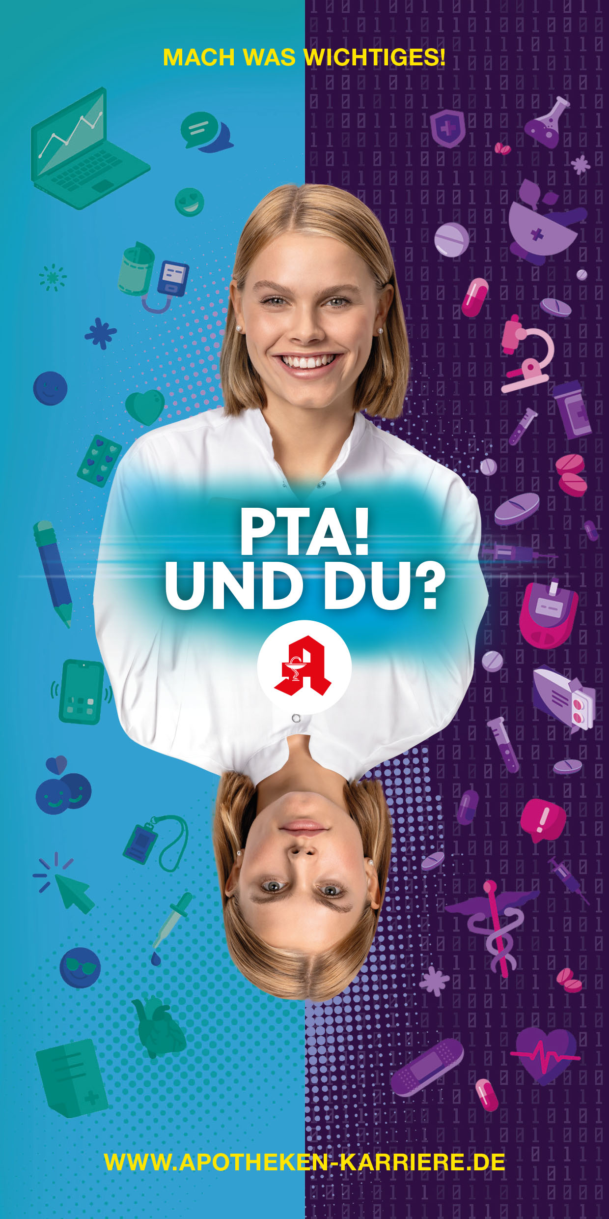 Titelseite des PTA Info-Flyers